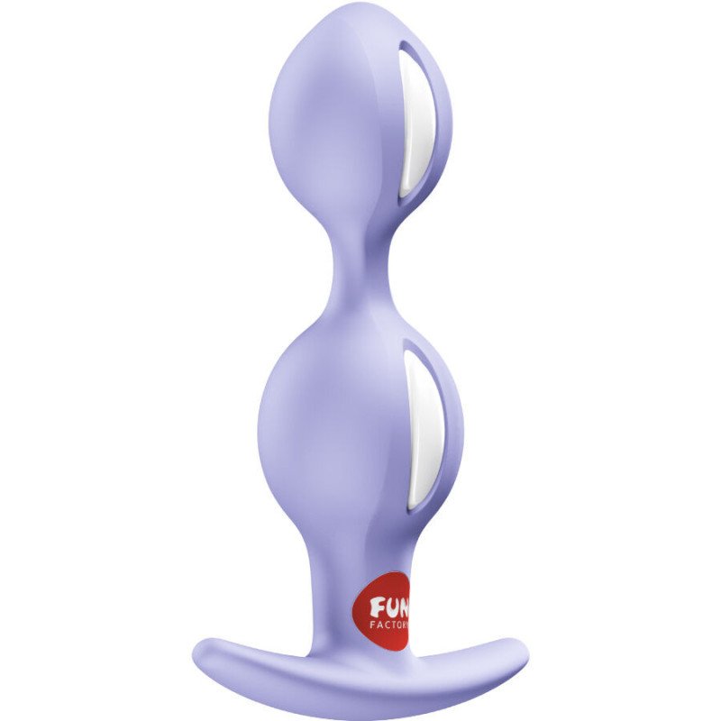 FUN FACTORY - B-BALLS DUO TAPÓN ANAL MORADO