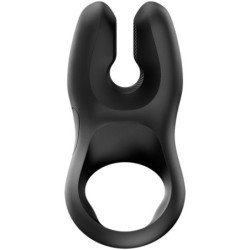 FUN FACTORY - NOS PRO ANILLO VIBRADOR PENE NEGRO