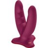 FUN FACTORY - RYDE DOBLE DILDO ROJO VINO