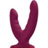 FUN FACTORY - RYDE DOBLE DILDO ROJO VINO