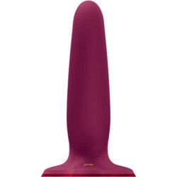 FUN FACTORY - RYDE DOBLE DILDO ROJO VINO