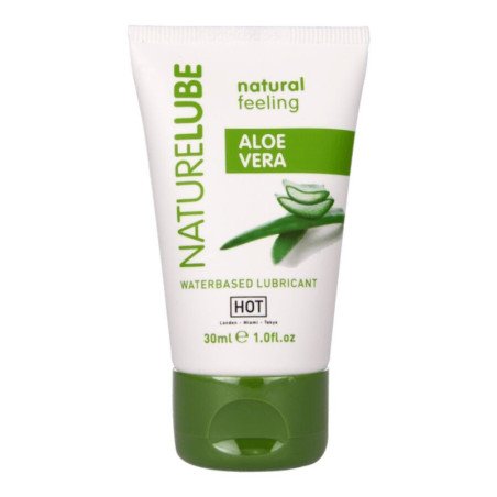 HOT - LUBRICANTE NATURAL A BASE DE ALOE VERA 30 ML