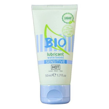 HOT - BIO LUBRICANTE A BASE DE AGUA SENSITIV 50 ML
