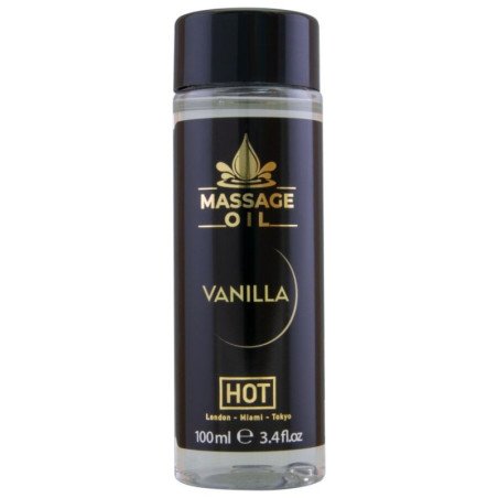 ACEITE DE MASAJE CALIENTE CON SABOR A VAINILLA 100 ML