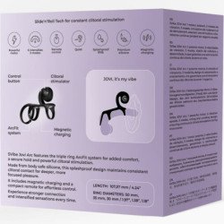 SNAIL VIBE - JOVI ARC ANILLO DE PAREJA CONTROL REMOTO NEGRO