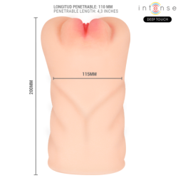 MASTURBADOR VAGINAL KRISTA DE TOQUE PROFUNDO E INTENSO CON SUCCIÓN, VIBRACIÓN Y EFECTO DE VOZ, 1,2 KG