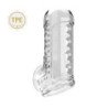 PRETTY LOVE - FUNDA PARA PENE TRANSPARENTE CON TEXTURA