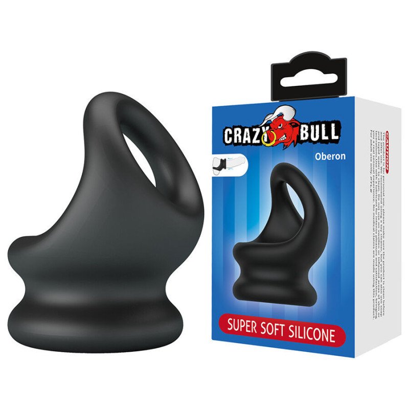 CRAZY BULL - OBERON ANILLO DE SOPORTE PARA PENE Y TESTÍCULOS