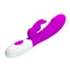 AMOR PRECIOSO - VIBRADOR MORADO CONEJITO TRAVIESO