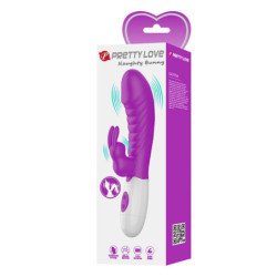 PRETTY LOVE - NAUGHTY BUNNY VIBRADOR MORADO
