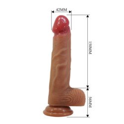 PRETTY LOVE - LISLE DILDO REALÍSTICO CON VENTOSA 20.6 CM -Ø- 4.2 CM