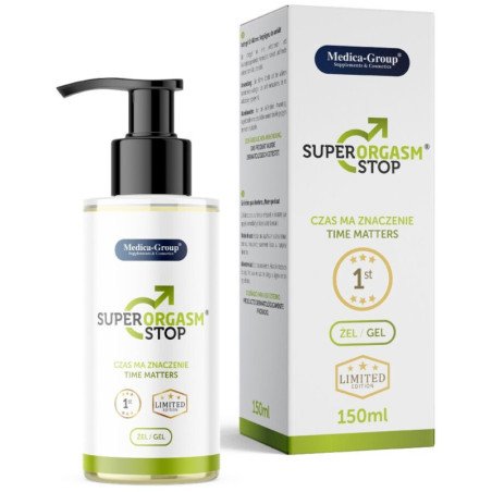 MEDICA GROUP - SÚPER ORGASM STOP GEL ÍNTIMO PARA HOMBRE 150 ML