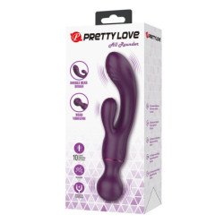 PRETTY LOVE - ALL ROUNDER VIBRADOR PUNTO G MORADO
