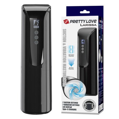 PRETTY LOVE - MASTURBADOR DE SUCCIÓN VIBRATORIO LARISSA