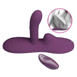 PRETTY LOVE - LUKA SIT-DOWN VIBRADOR CON EFECTO CALOR Y CONTROL REMOTO