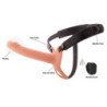 HIDDEN DESIRE - INFERNO STRAP-ON FUNDA PARA PENE CON VIBRACIÓN 20 CM