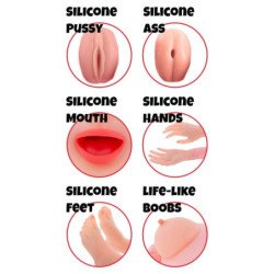 HIDDEN DESIRE - LUSTY LOLA MUÑECA INFLABLE 145 CM