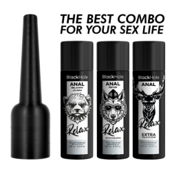 BLACK HOLE - ANAL LUBE APPLIER  L SIZE 100 ML