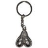DIABLO PICANTE - SILVER EGGS METAL KEYCHAIN