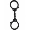 DIABLO PICANTE - SILICONE HANDCUFFS BLACK