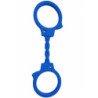DIABLO PICANTE - SILICONE HANDCUFFS BLUE