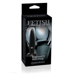 SERIE DE FANTASÍAS FETICHISTAS - TAPÓN ANAL PARA PRINCIPIANTES DE 9 CM
