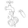 ROMP - MOSH TRANSPARENT MALE MASTURBATOR WITH 6 CM REVERSBLE SHEATH