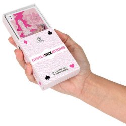 JUEGO SECRETO - JUEGO DE CARTAS PARA PAREJAS "CIVILISEXATIONS"