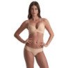 BYE-BRA - INVISIBLE THONG 2 PACK BEIGE & BLACK SIZE XXL