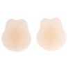BYE-BRA - RABBIT SILICONE CUPS BEIGE SIZE M