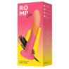 ROMP - DILDO DE SILICONA DIZI CON VENTOSA TRICOLOR 18 CM