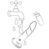 ROMP - DILDO DE SILICONA DIZI CON VENTOSA TRICOLOR 18 CM