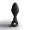 ROCKS-OFF - NOVA SOLARIS RECHARGEABLE SLIM & POWERFUL ANAL PLUG 16 FUNCTION BLACK