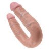 KING COCK - CARNE DOBLE MEDIANA EN FORMA DE U 13,9 CM
