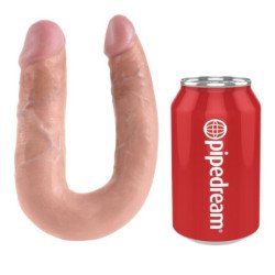 KING COCK - CARNE DOBLE MEDIANA EN FORMA DE U 13,9 CM