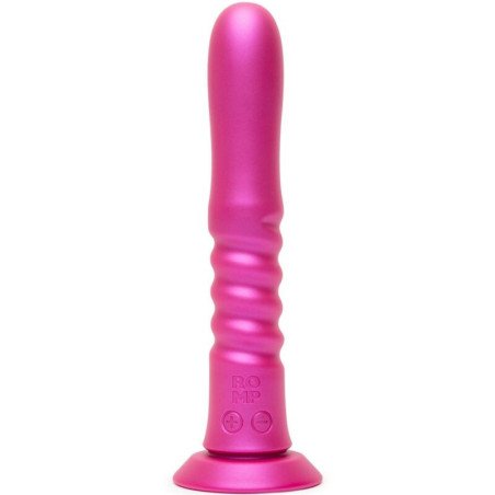 ROMP - VIBRADOR CON MOVIMIENTOS DE SUBIDA Y BAJADA Y VENTOSA ROSA