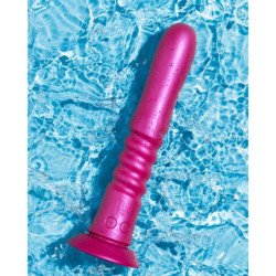 ROMP - VIBRADOR CON MOVIMIENTOS DE SUBIDA Y BAJADA Y VENTOSA ROSA