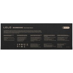 LELO - VIBRADOR DE DOBLE EXTREMO BOOMERANG MORADO