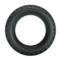 CRAZY BULL - MERRITT TEXTURED SILICONE COCK RING BLACK