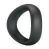 CRAZY BULL - ANILLO PARA PENE DE SILICONA ERGONÓMICO VALEN NEGRO