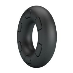 CRAZY BULL - BERTRAM SUPER SOFT SILICONE COCK RING BLACK