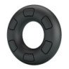 CRAZY BULL - ANILLO PARA PENE DE SILICONA SUPER SUAVE BERTRAM NEGRO