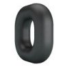 CRAZY BULL - ANILLO PARA PENE DE SILICONA SUPERSUAVE WALDEN NEGRO