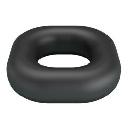 CRAZY BULL - ANILLO PARA PENE DE SILICONA SUPERSUAVE WALDEN NEGRO