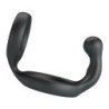 CRAZY BULL - FLORIAN DOUBLE COCK AND BALL RING BLACK