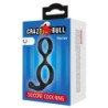 CRAZY BULL - ANILLO DOBLE PARA PENE Y TESTÍCULOS FLORIAN NEGRO