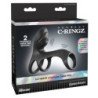 FANTASY C-RINGZ - ULTIMATE COUPLES CAGE PRO VIBRATING COCK RING 19.5 CM