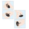 FETISH FANTASY SERIES - BODY DOCK INFLATABLE LOVE BALL WITH DILDO BLACK 41.9 CM
