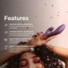 LELO - INA THRUST RABBIT THRUSTING VIBRATOR PURPLE