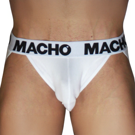 MACHO - MX29BL JOCK WHITE + WHITE S